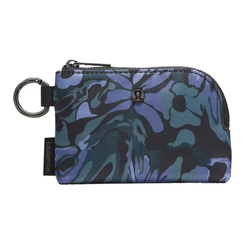 lululemon Полиэстер Картхолдер Стандартный Унисекс Камуфляж Черный