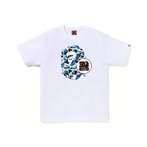 A BATHING APE Bape SS23 30th Anniversary Collection Рубашка Унисекс Белая