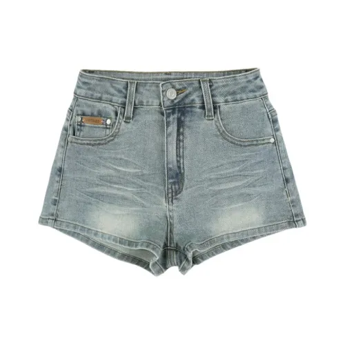 PVJ JYJ313 Ностальгический синий Шорты Женские Джинсовые шорты