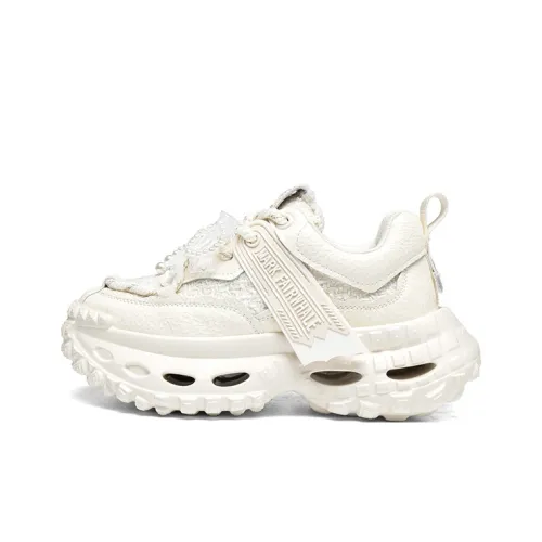 FAIRWHALE Дышащие и Износостойкие Низкие Кроссовки с Толстой Подошвой Женские