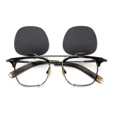 Черепаховый+С с откидной крышкой, накладные линзы