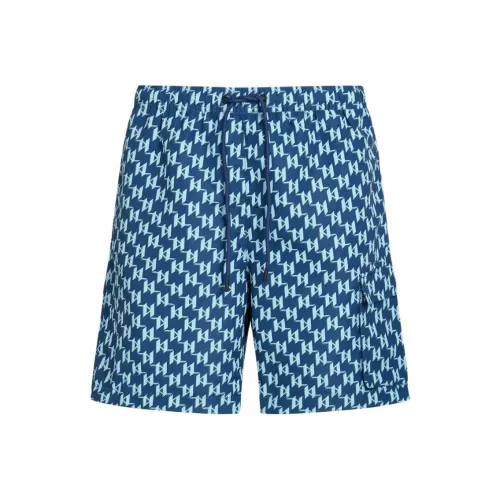 Karl Lagerfeld SS25 Пляжные шорты Мужские Синие