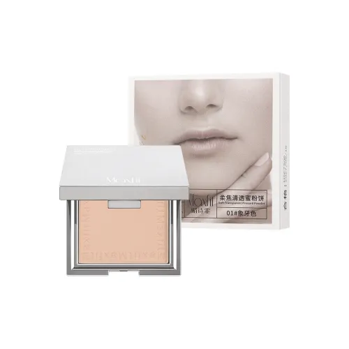 MAXFIT Маленький Серебряный Блок Пудра Natural Clear