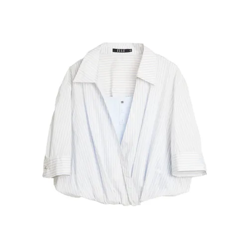 ELLE Fun Series Женские Рубашки Синие