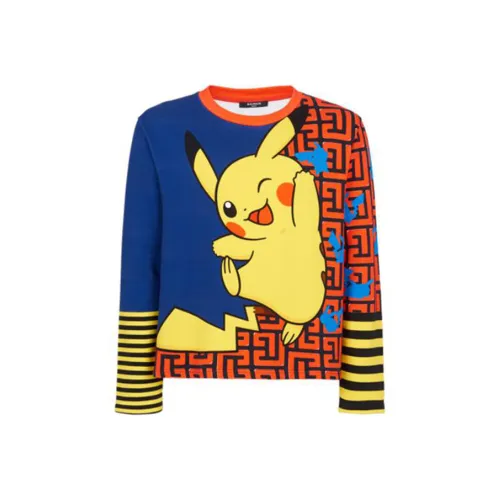 BALMAIN FW22 Рубашка Мужская Небесно-голубая