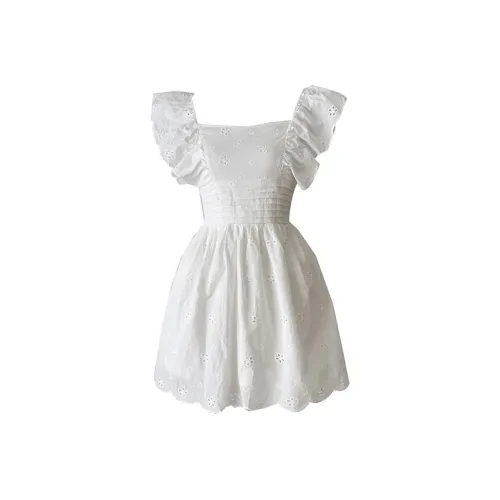 Frustration Garden Короткий рукав Платье Женское