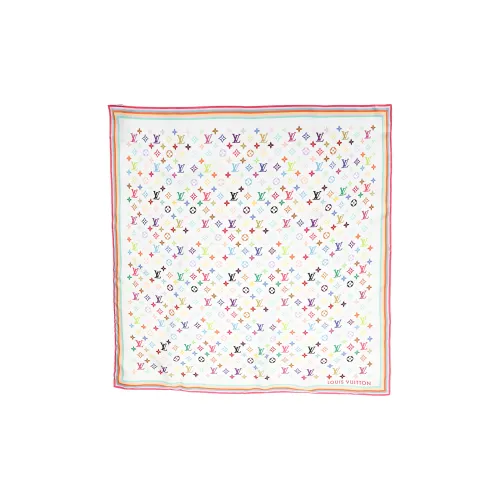 LOUIS VUITTON Шелковые шарфы Женские Многоцветные