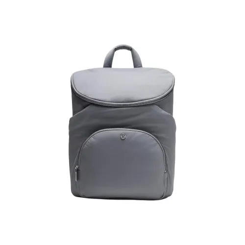 Lululemon Переработанный Нейлон Рюкзак Унисекс Серый