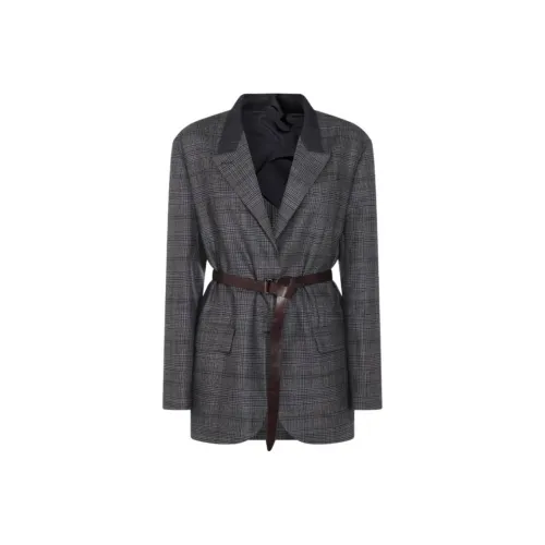 BRUNELLO CUCINELLI Бизнес-костюм женский серый