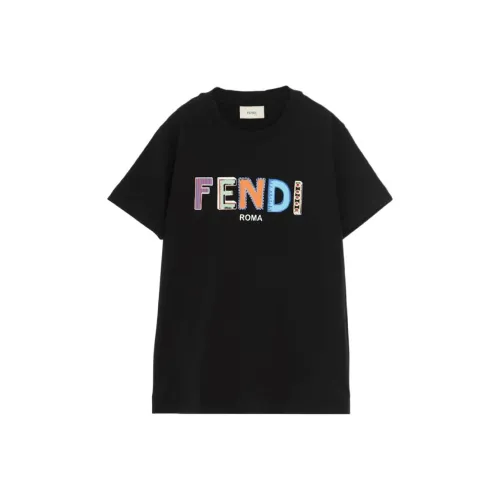 FENDI Черные Kids T-рубашки
