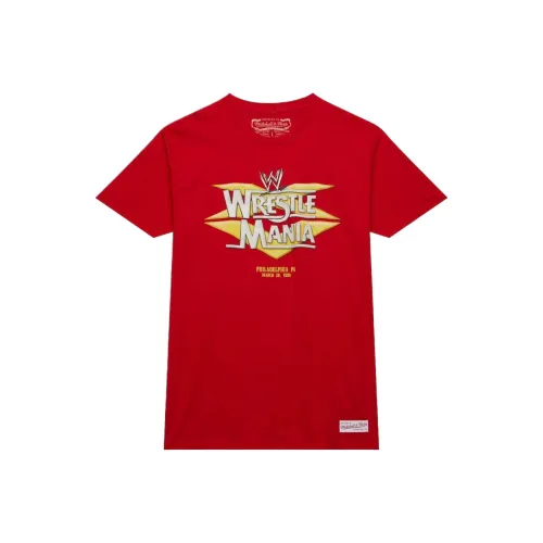 MITCHELL NESS WrestleMania 15 First Philly T-Shirt Мужской Красный