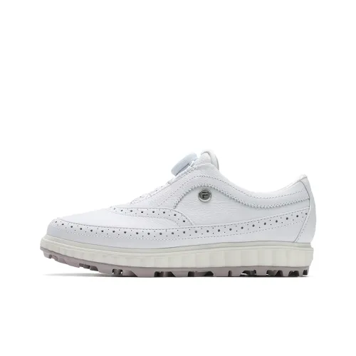 FILA Устойчивые к истиранию низкие кроссовки для тренировок женские FILA белые