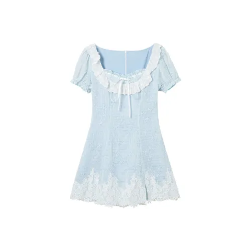 FABRIC PIG Короткий рукав платье женское