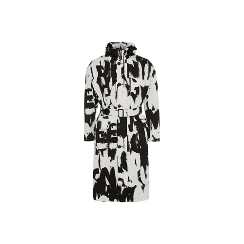 Alexander McQueen SS22 Тренчкот Мужской Белый