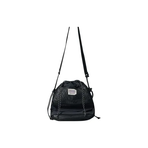 FREAK'S STORE × FREDRIK PACKERS Коллаборация Полиэстер Сумка через плечо Женская Черная