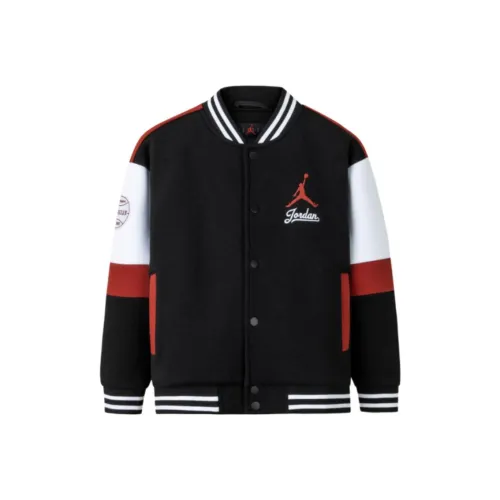 Джордан Куртка JumpmanAir Глубокий Черный Дети Возраст 3-7 Лет