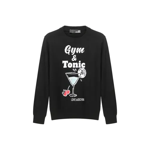 LOVE MOSCHINO Черный Женский Трикотаж