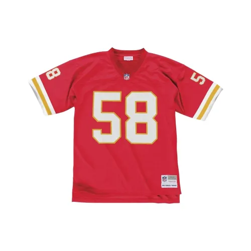 MITCHELL NESS Регби Джерси Мужской Красный