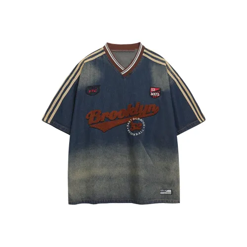 GBXM T-Shirt Унисекс Винтаж Синий