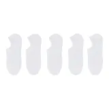 Носки-невидимки [5 пар белых] Прохладные Летние-043