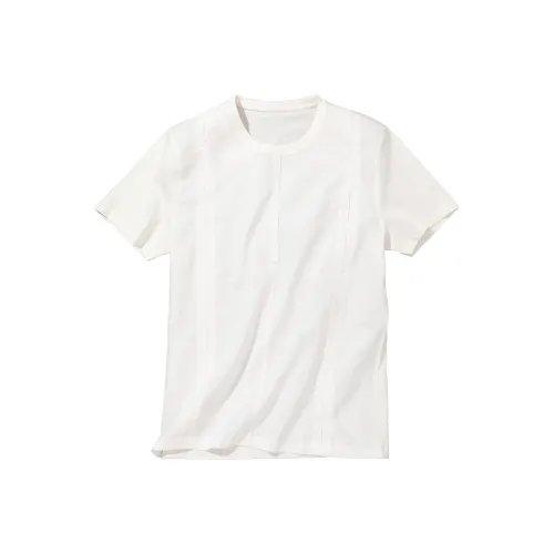 Mr.Bu Moon Белая Мужская T-Рубашка