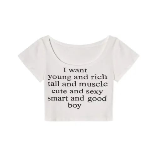 EMDPN Белые Женские Футболки