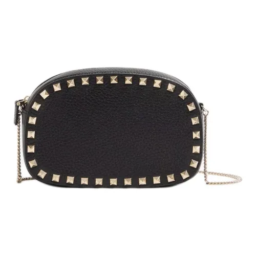 Valentino Сумка через плечо из коровьей кожи Mini Женская Черная