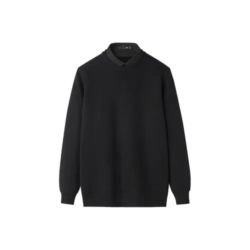 HLA Черный 06 Мужской Трикотаж