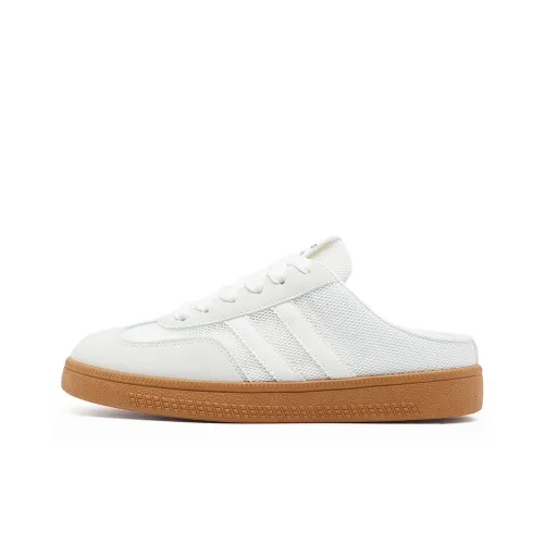 RENBEN Тихие домашние тапочки Женские Белые