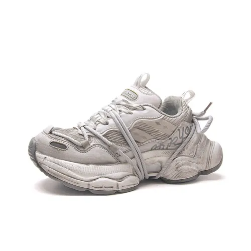 STUR YSN Износостойкие Дышащие Низкие Кеды Унисекс Белый Потертый