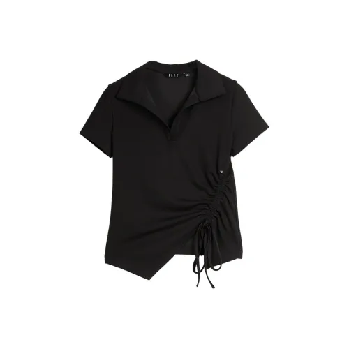 ELLE Черные Женские Т-рубашки