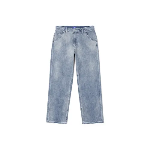 Lee Светло-Синие Мужские Джинсы