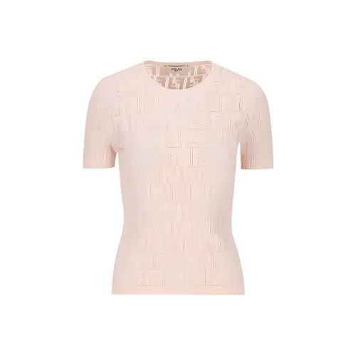 FENDI SS22 Свитер Женский Розовый
