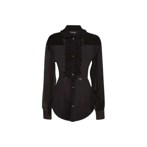 DSQUARED 2 Черные Женские Рубашки