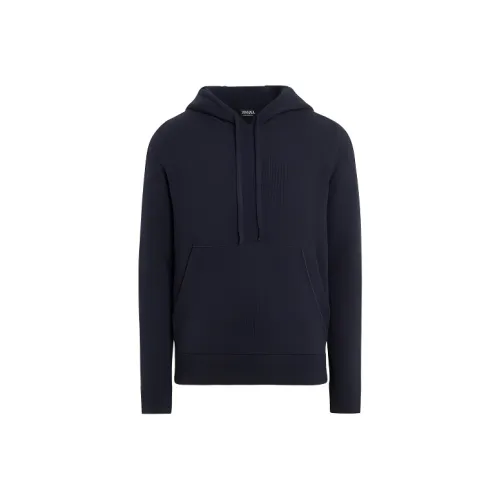 Ermenegildo Zegna Черные Мужские Толстовки