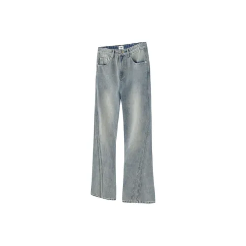 ENDRITES Светло-синие Унисекс Джинсы