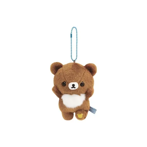 SAN X Коричневый Рилаккума Кукла Плюшевая Подвеска 12 см Рекомендуемая Высота