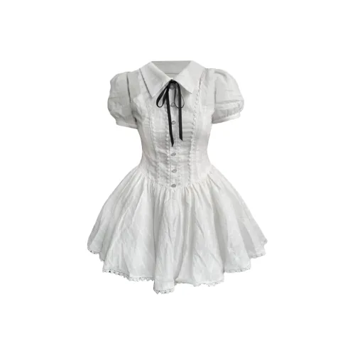 SYEEE WITH U Короткий рукав Платье Женское