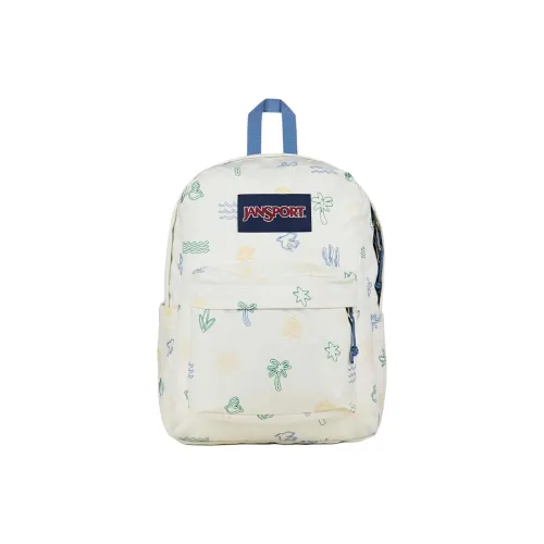 JanSport Рюкзаки Белый и Зеленый Унисекс