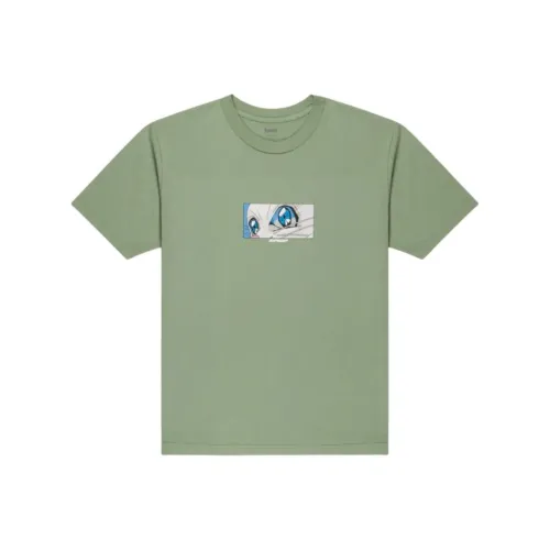 RIPNDIP совместный бренд Оливково-зеленая Мужская T-рубашка