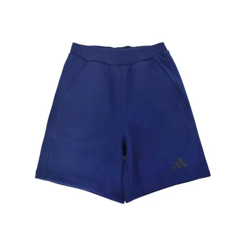 Adidas Темно-синий Детские шорты