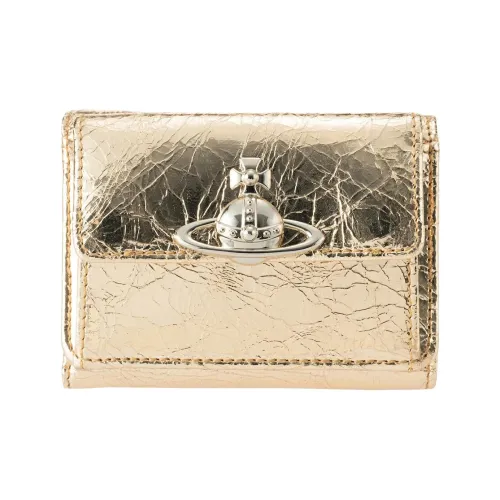 Vivienne Westwood Кожа Кошелек Унисекс Золото