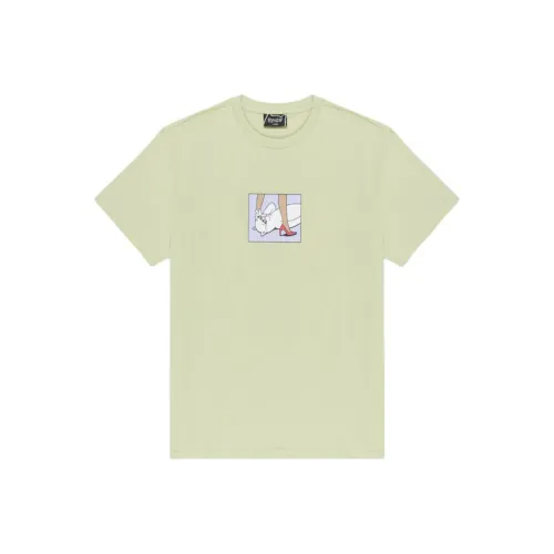 RIPNDIP совместный бренд Светло-мохово-зеленый Мужской T-рубашки