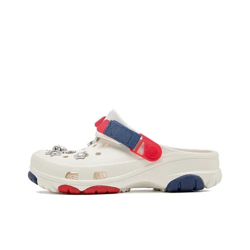 JOSINY Сабо Белый Двусторонний, Высота каблука 4,5 см Унисекс