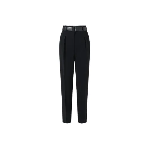MaxMara Studio Черные Женские Костюмные Брюки