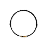 Браслет-шнурок "Благословение Удачи" Благоприятный 13 (Черный)