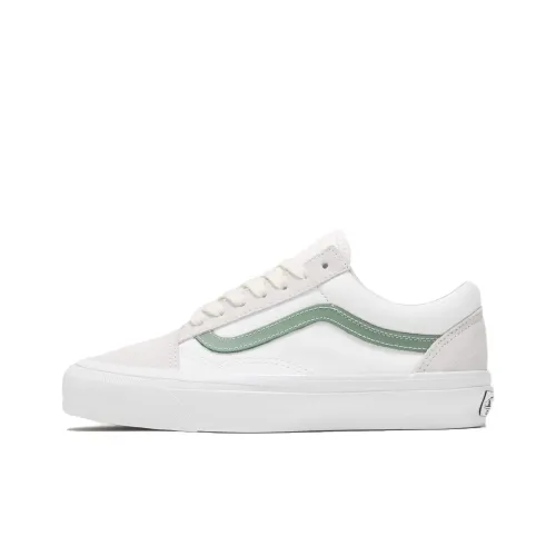 VANS Premium Old Skool Low Топ Скейтборд Кроссовки Унисекс Белый