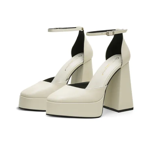 GOSO Грубый каблук Высокие каблуки Женские Абрикос