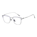 Прозрачная серебряная оправа C3