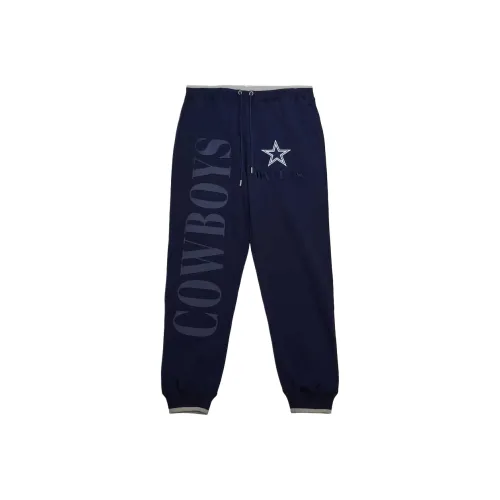 Mitchell Ness Темно-синие мужские вязаные тренировочные брюки